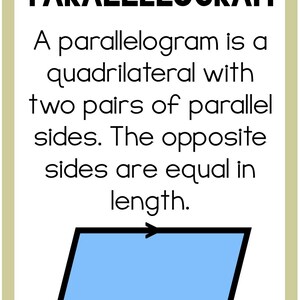 2D Shape Posters | Geometry Posters | Classroom Display | Math ...