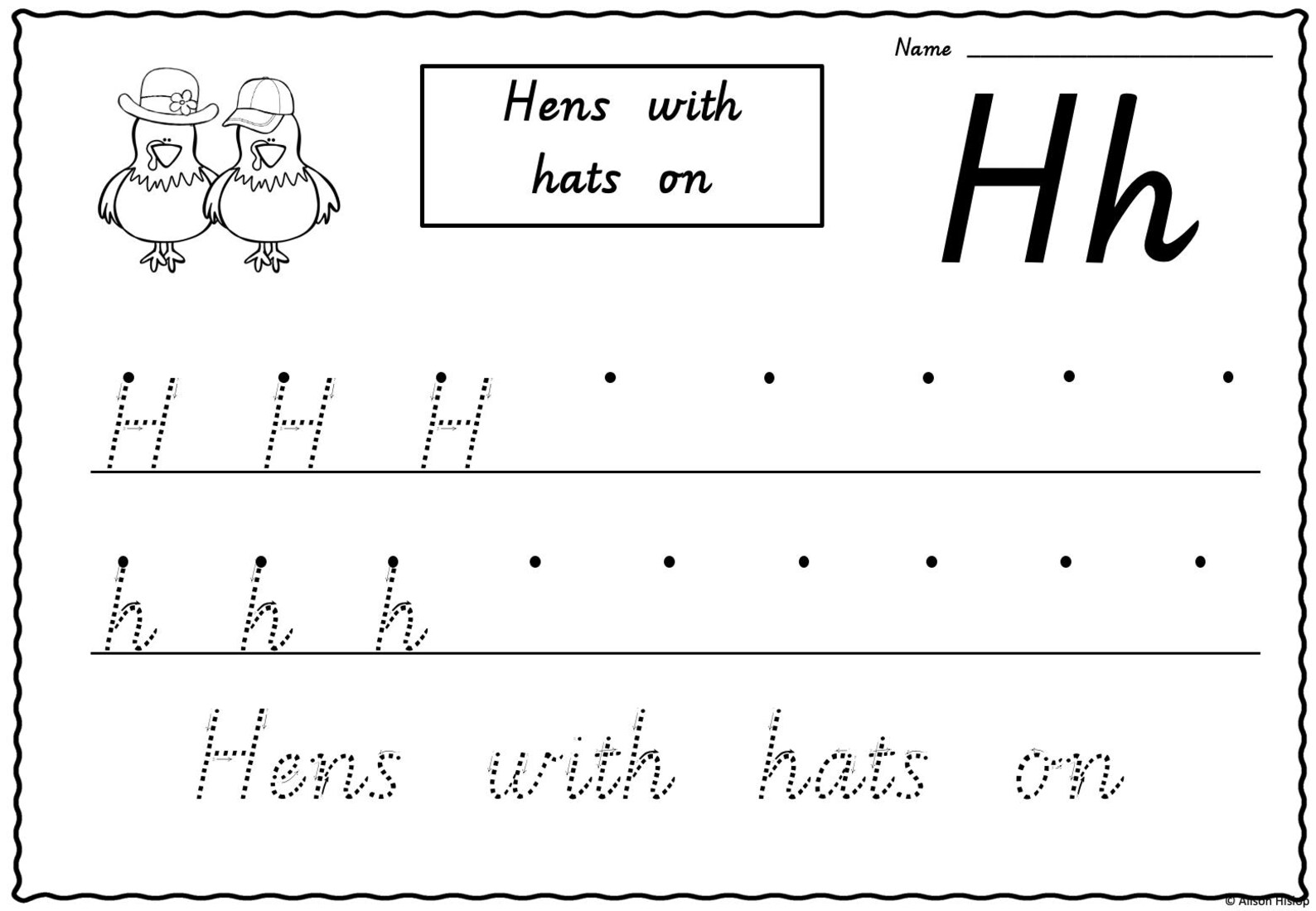 Ants in the Apple Handwriting Sheets | Victorian Cursive Font ...