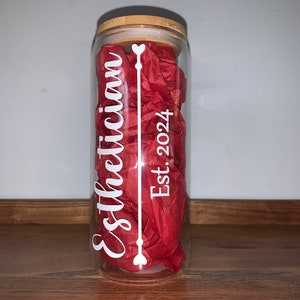 12oz Esthetician Glass