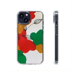 Coque iPhone Rigide transparant - Coque de téléphone Clear Case - Custom Phone Case - Case Bevredigend Schilderen Smartphone Cadeau