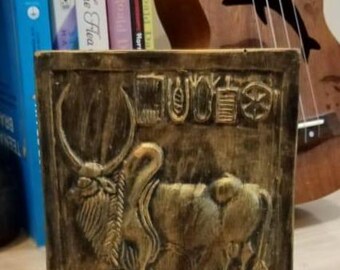 Replica of Bull Cart Found in Ruins of Mohenjodaro Civilization - Etsy