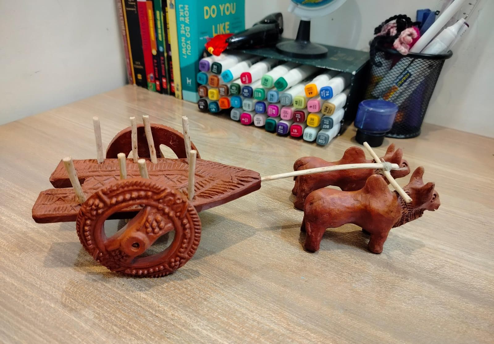 Replica of Bull Cart Found in Ruins of Mohenjodaro Civilization - Etsy