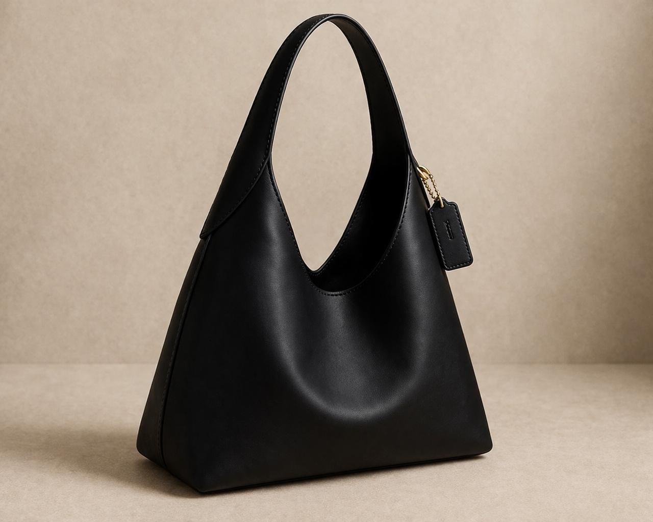 Casual Hobo Bag Leather Pattern PDF | Minimalist Shoulder Bag Template ...