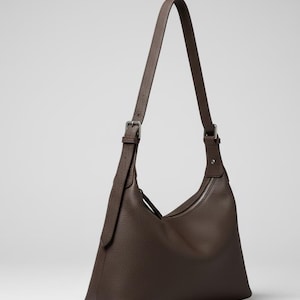 Leather Hobo Bag Pattern PDF | Double-Ear Design (11.7" L)