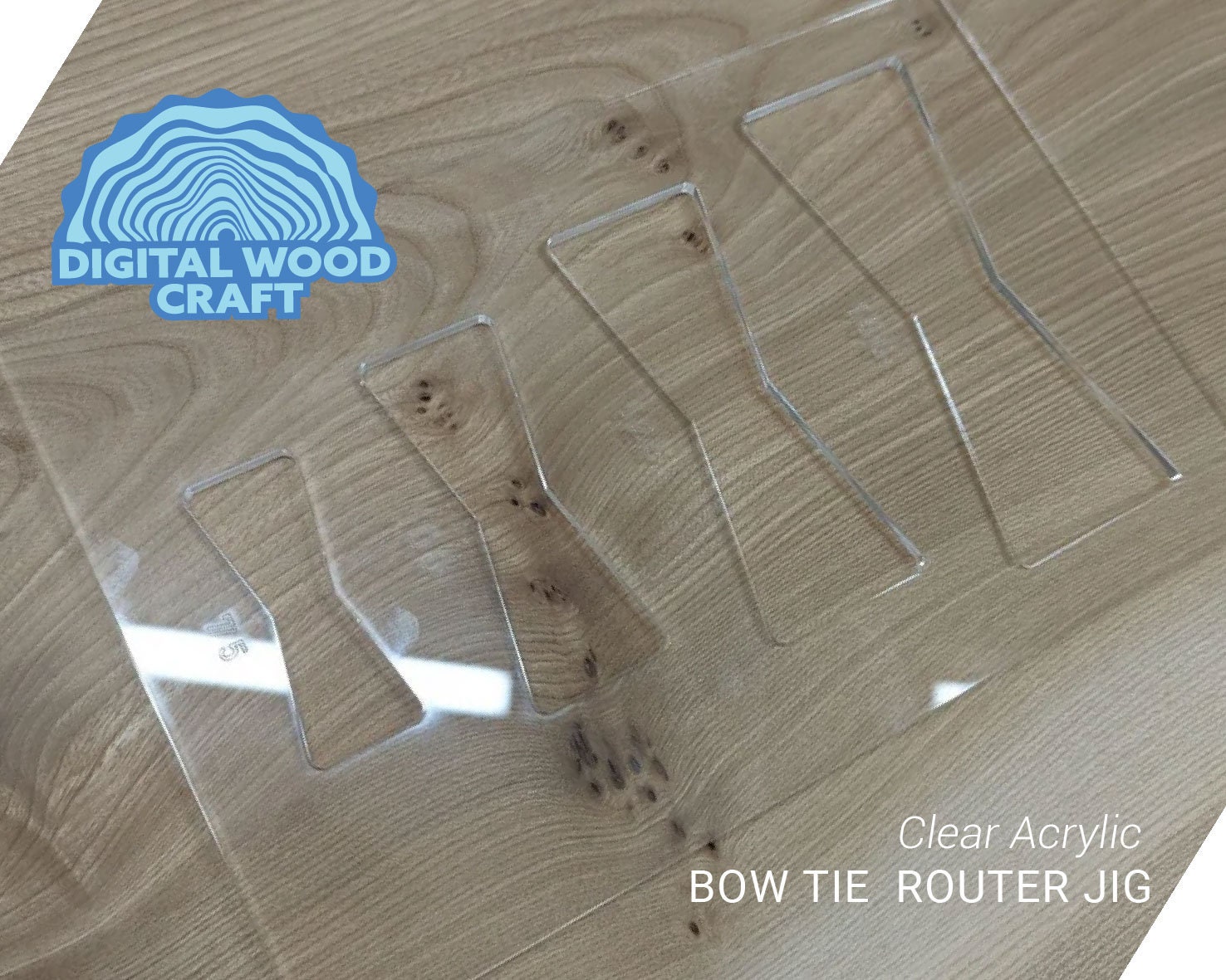 Acrylic Bow Tie Joint Router Jig Butterfly Dutchman Inlay Mortice 4 Acrylic Bow Tie Joint Router Jig Butterfly Dutchman Inlay Mortice 4