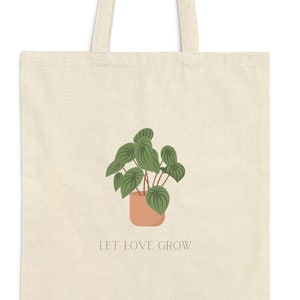 Plant tote bag | plant lover gift | plant tote | mothers day birthday or holiday gift