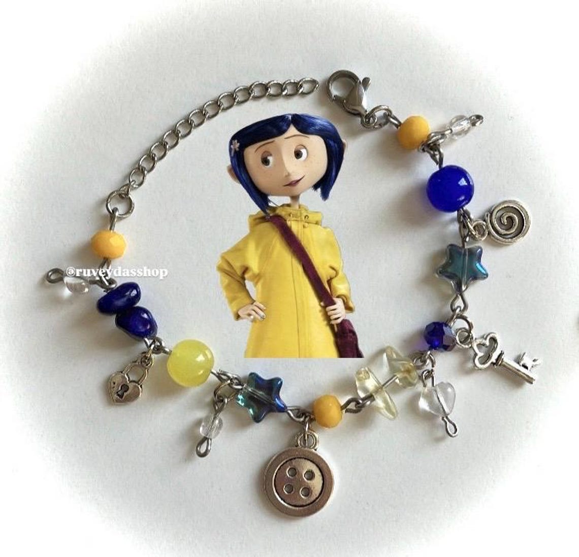 Coraline Bracelet / Wybie Bracelet / Couple Bracelet / Autumn Bracelet ...