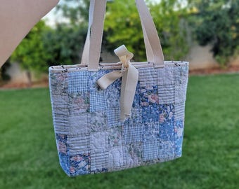 Funda para Biblia de patchwork estilo vintage / Funda para libro de patchwork, protector de diario