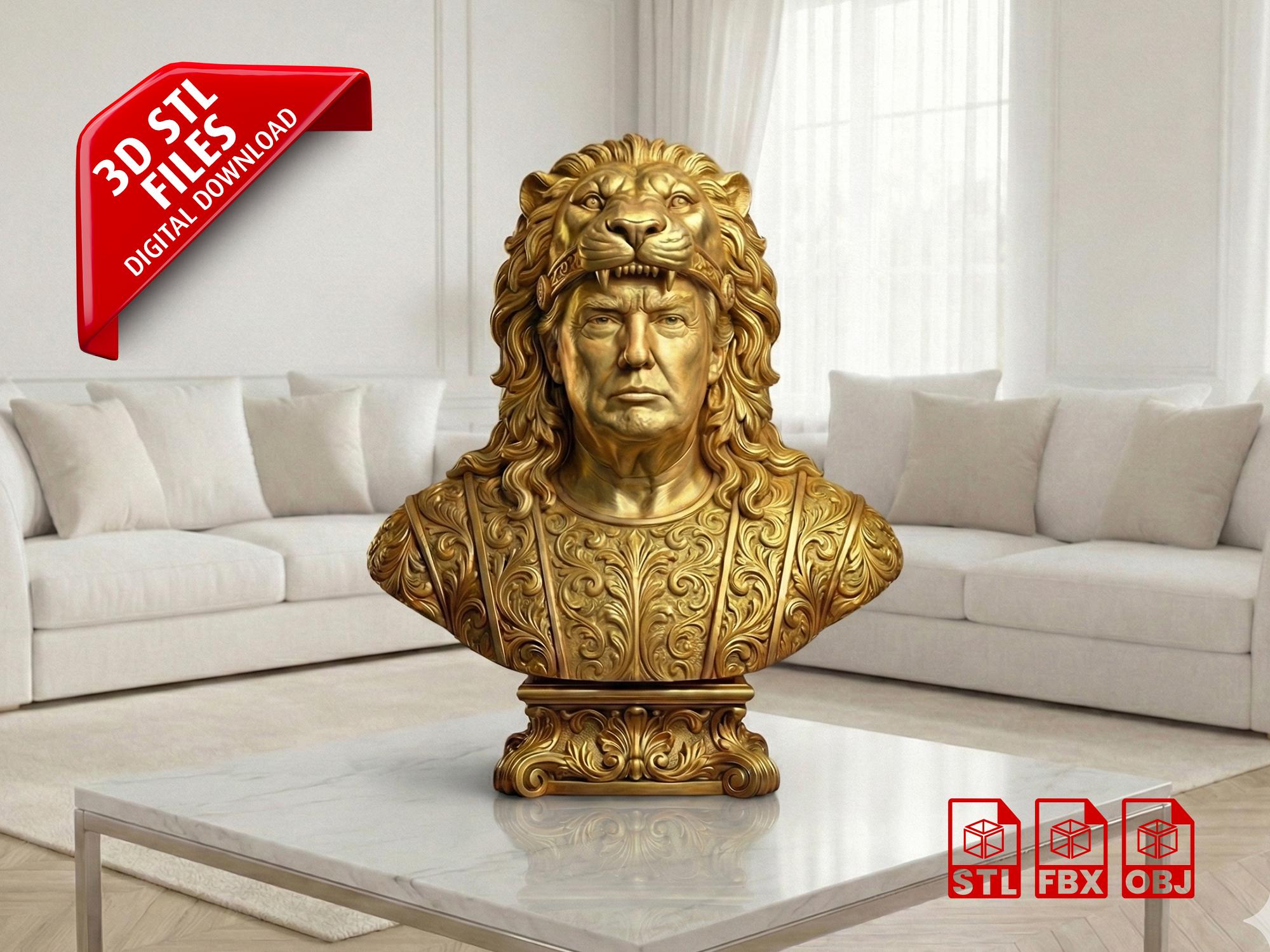 Fichier 3D Modèle 3D de Donald Trump - Fichier STL de haute qualité