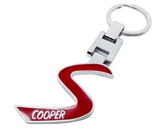 Mini Cooper S Keyring Silver