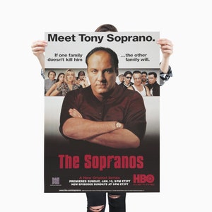 The Sopranos (HBO) Poster / Premium Matte vertical poster