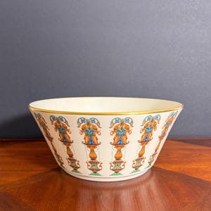 Vintage Salad Bowl by Lenox "Lido" Pattern | Large Serving Bowl