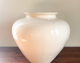 1980’s XL Almond Glazed Vase