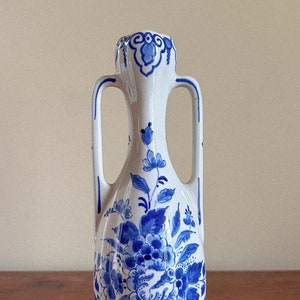 Rare Royal Delft Handpainted Bud Vase • 1966