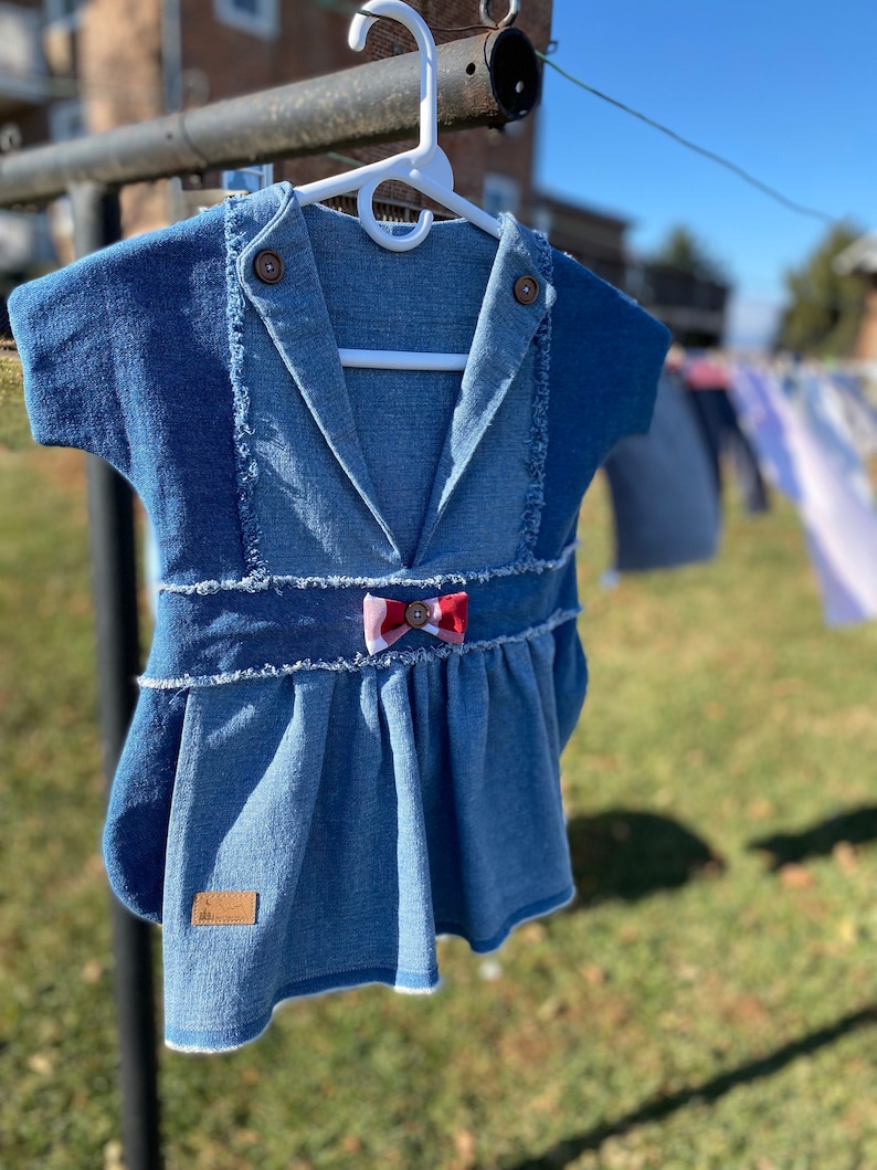 Clothespin Bag Handmade Vintage Style Upcycled Denim Patchwork Etsy