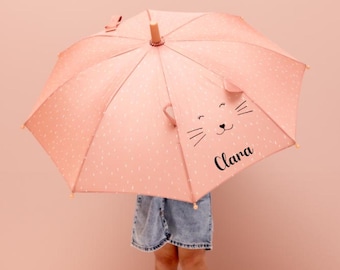 Parapluie Enfant Personnalisé - idée cadeau enfant anniversaire, noël, parapluie prénom enfant, cadeau enfant baptême,parapluie enfant école