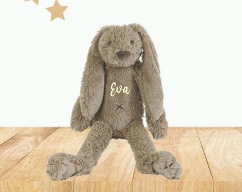 Peluche Lapin Richie Tiny Clay Personnalisable - 28cm - Peluche 100% Recyclée