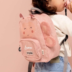 Sac enfant Trixie personnalisée - sac école enfant, sac d'école personnalisé, école enfant personnalisée, sac à gouter école, sac nounou