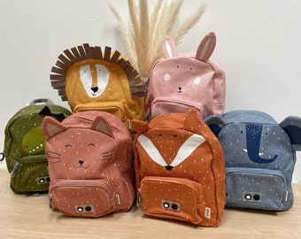 Sac à Dos Personnalisé Enfant Animaux - lapin, lion, elephant, dino, renard...