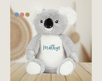 Koala cuddly toy personalized first name