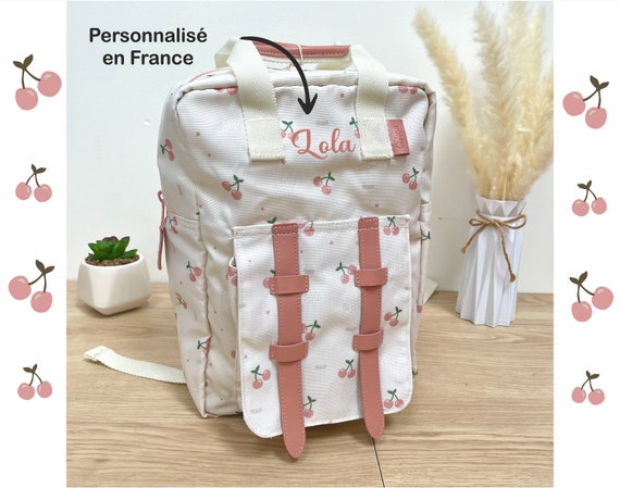 Zaino per bambini personalizzato con nome per la scuola con