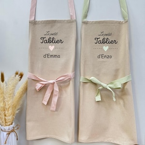 Personalized children&#39;s apron - To play the great chefs, Personalized children&#39;s apron, Children&#39;s kitchen apron, Children&#39;s apron
