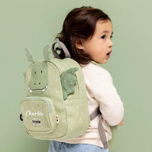 Sac enfant Trixie personnalisée - sac école enfant, sac d'école personnalisé, école enfant personnalisée, sac à gouter école, sac nounou