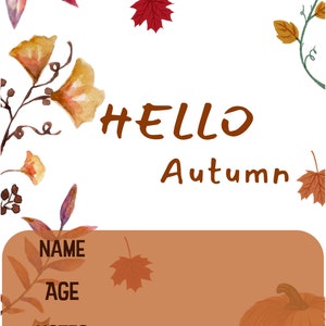 Herbst Poster