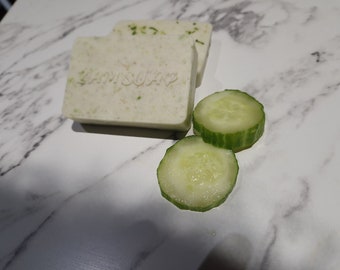 Cucumber and lemongrass Soap | Handmade Soap | Lemongrass Soap | Cucumber Soap | Bath and Beauty | Moisturizing Soap | Gifts for Mom