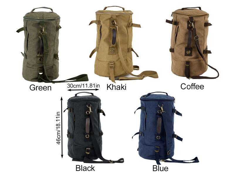 Personalized Canvas Duffle Bag Weekender Bag Custom Travel Etsy Australia