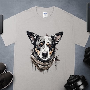 Australian Cattle Dog, Blue Healer T-shirt, Australian Cattle Dog Gift, Australian Cattle Dog Eigenaar, Dog Mom Shirt, Dog Mama Shirt