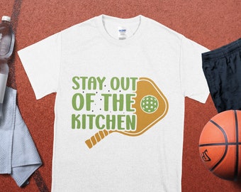 Pickleball, stay out of kitchen T-Shirt, Funny Pickleball Tee, Pickleball Gift, Pickleball Sport Shirt, Vintage Sports T-Shirt OK