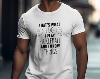 Pickleball T-Shirt, Pickleball Shirt, Pickleball Gift, Pickleball Player Shirt, Pickleball Sport Tee, Funny Pickleball Shirt