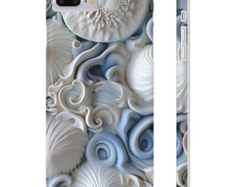 Colorful Seashells | Cottagecore Colorful Case | Colorful 3D Phone Case | Cute Case | MagSafe | iPhone