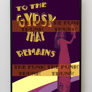 Impresión Fleetwood mac, Gypsy-A3