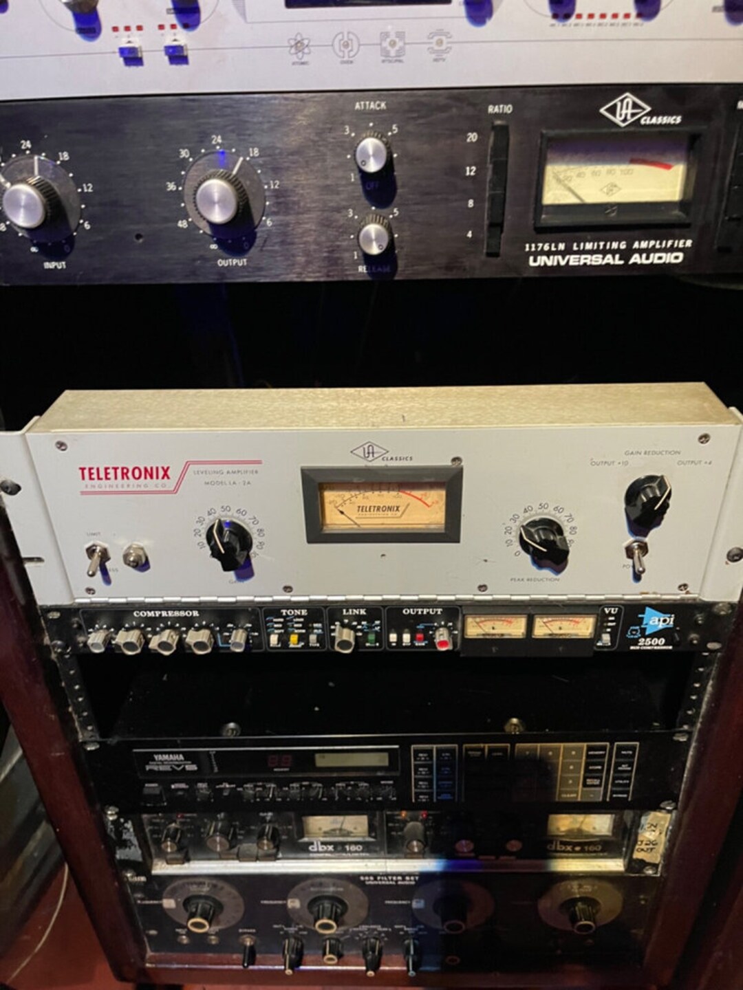 Teletronix La2a Leveling Amplifier Vintage La2a Rare Tube Etsy