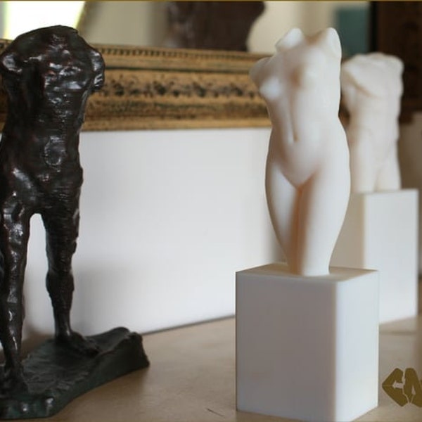 Torso Skulptur Statue, weiblicher Körper, Esquiline, Interieur PLA 3D-Druck
