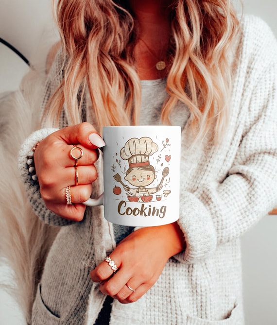 Koch Becher, Koch Becher, süßer Koch Becher, Koch Geschenk, Koch Becher Geschenk, Koch Becher Geschenk, Koch Geschenk, Küche Geschenk, Küche Becher,