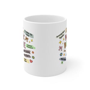 Work Bestie Mug, Coworker Mug, Cute Work Coffee Tea Mug, Gift for Work Bestie, Gift For Colleague, Cute Work Gift, Work Best Friend Mug, image 4