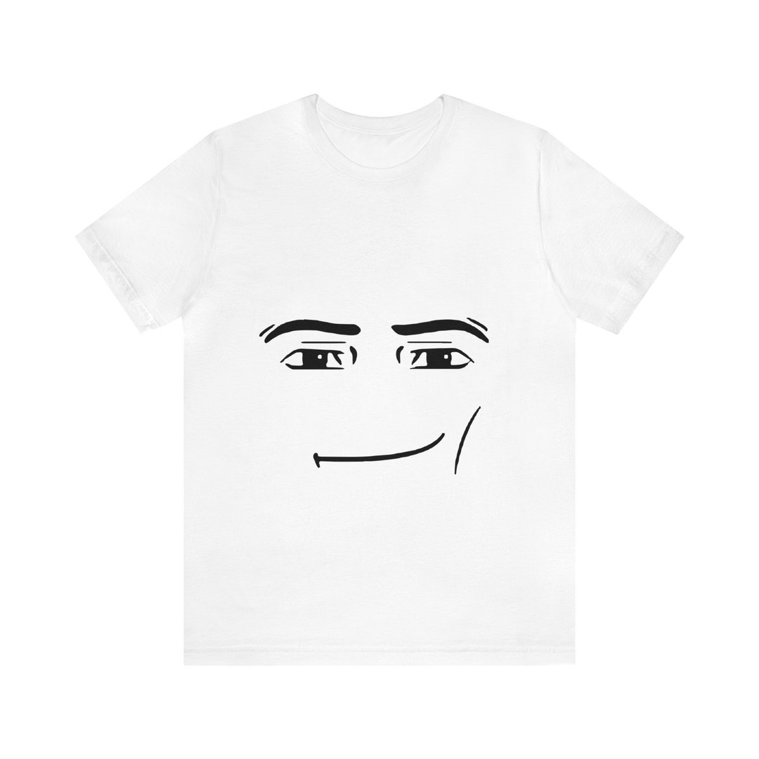 Roblox Man Face Meme T-shirt - Etsy UK