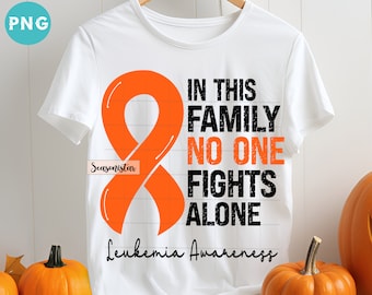 Leukemia Awareness Ribbon PNG: Fighter Sublimation Design (Digital Download)