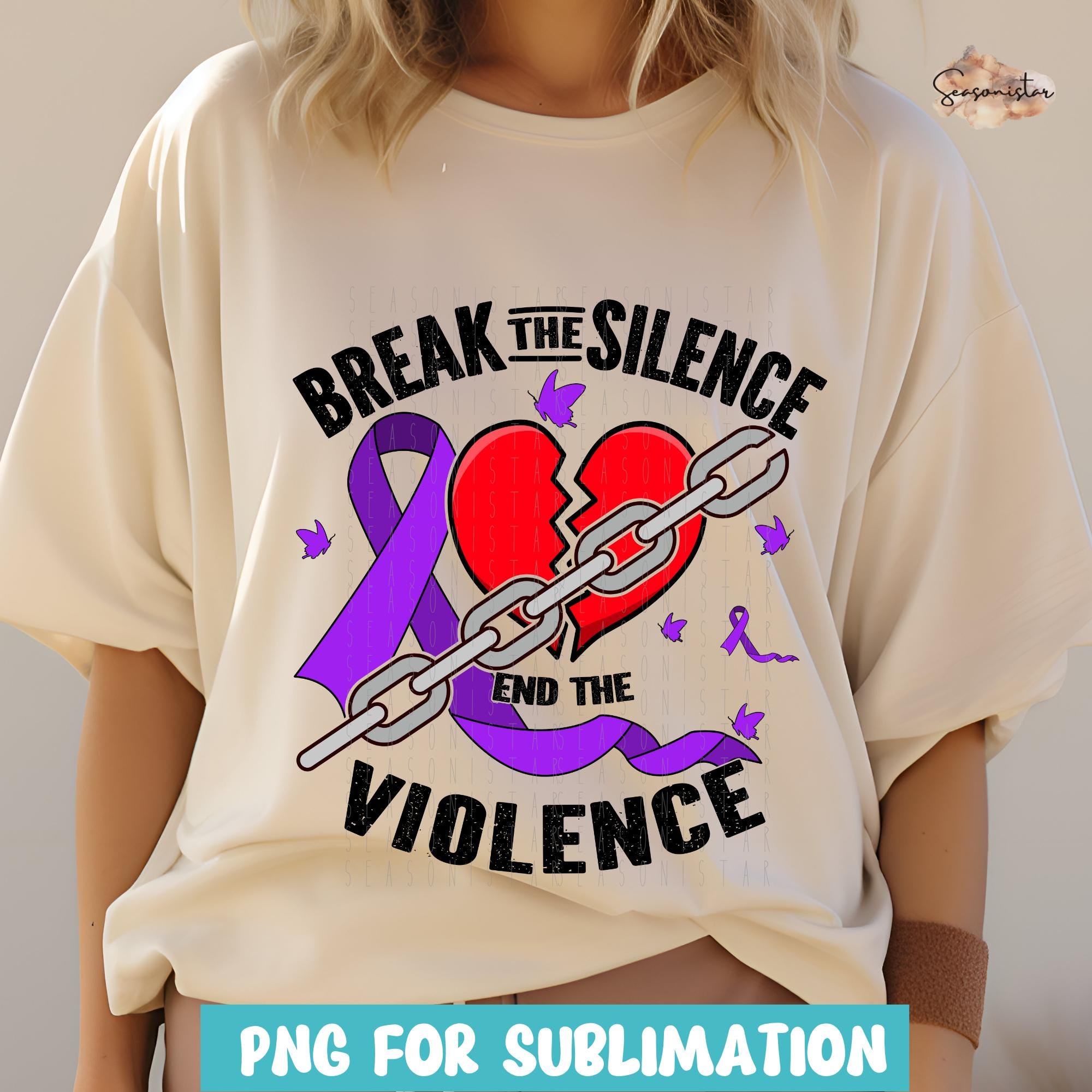 Domestic Violence PNG, Break the Silence Sublimation, End Violence ...