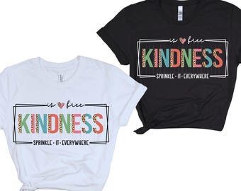 Kindness-luipaardprint, png-bestand: positieve quote-sublimatie (digitale download)