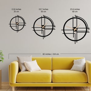 5 size options ;
View of size options on the wall
13.8 Inches / 35 cm
19.7 Inches / 50 cm
23.6 Inches / 60 cm