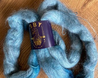 Shirley Brian Yarn - Maverick Mohair Lace - Summer Nights, Ballpark Lights
