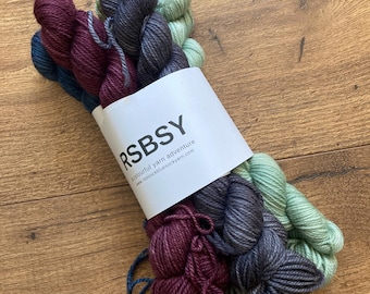 RSBSY Mini Skein Set, 5 minis (Set 1)