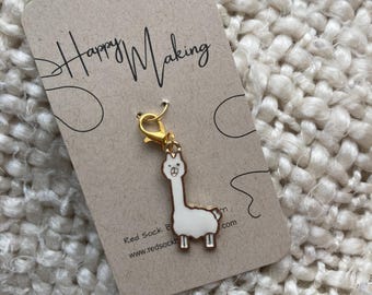 Lllama Stitch Marker/ Progress Keeper