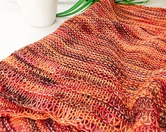 Descent Shawl // PDF Knitting Pattern