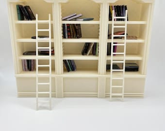 Miniature Calmness Bookshelf with 50 miniature books