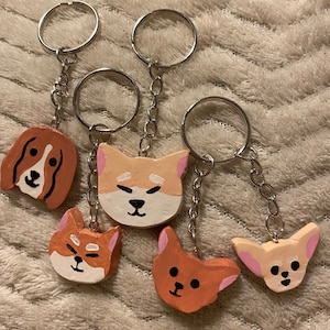Handmade Custom pets Keychains